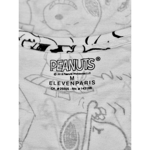 Elevenparis Peanuts Charlie Brown Snoopy Graphic T-Shirt - Picture 5 of 8
